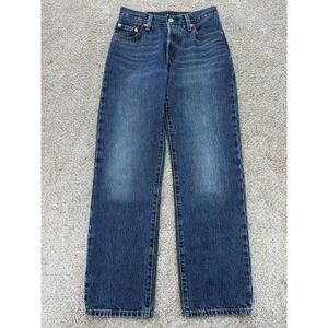 Levi's Women's 501 90s Jeans in Dark Blue Wash